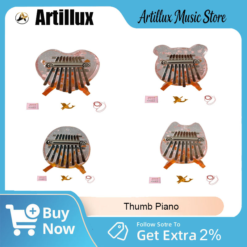 Musical Instrument Piano - Artillux Duimpiano Gloednieuw en van hoge