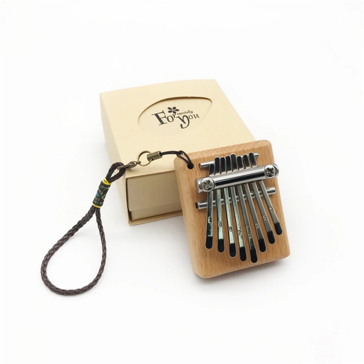 Musical Instrument Piano - Miwayer Mini Kalimba 8 Toets Duimpiano