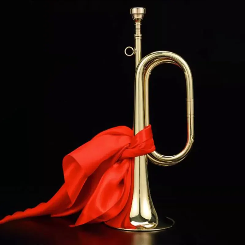 Musical Instrument Bugle - Messing trompet voor kinderen, beginners, militaire