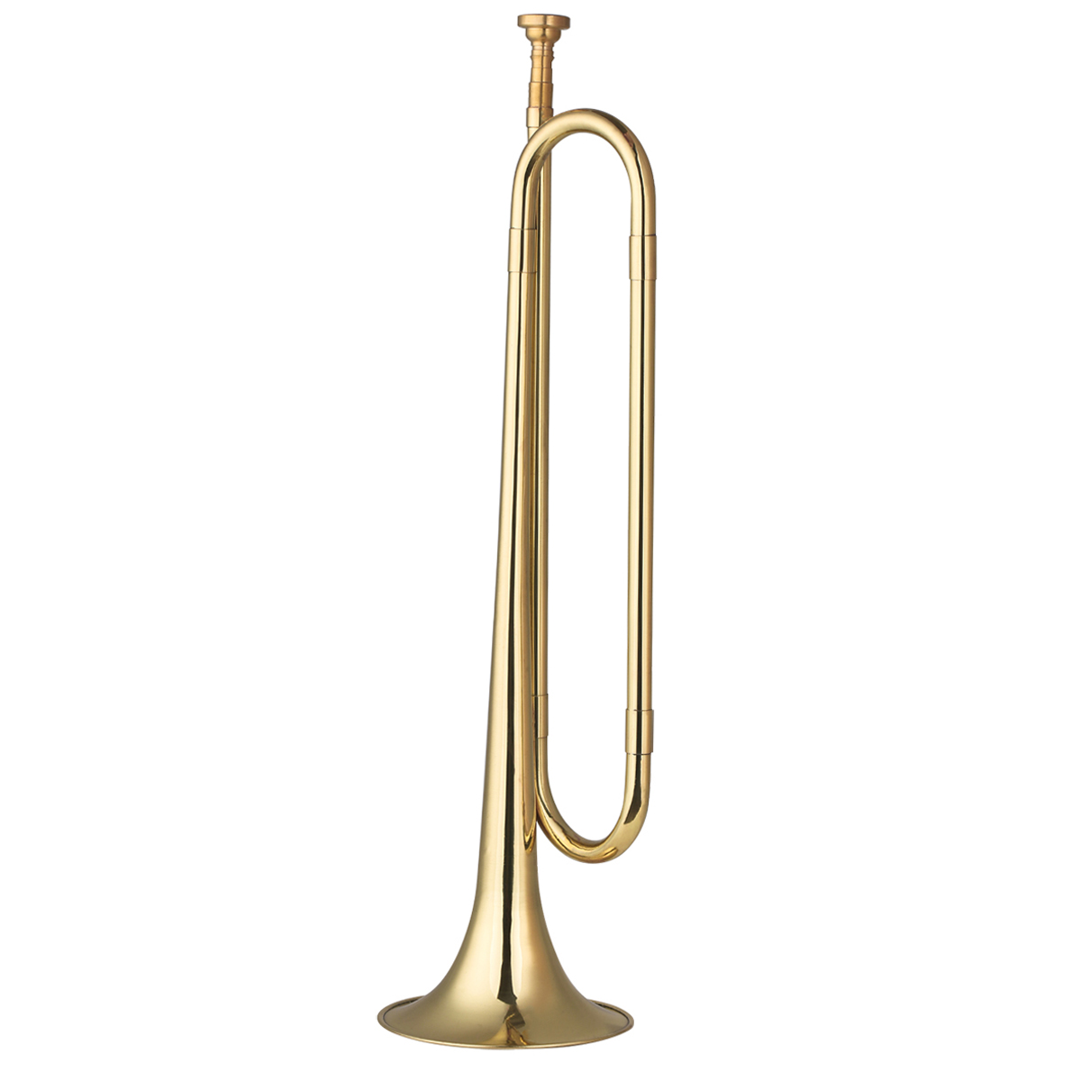 Musical Instrument Bugle - Koperen C Bugel Noemt Vergulde Trompetcavaleriehoorn