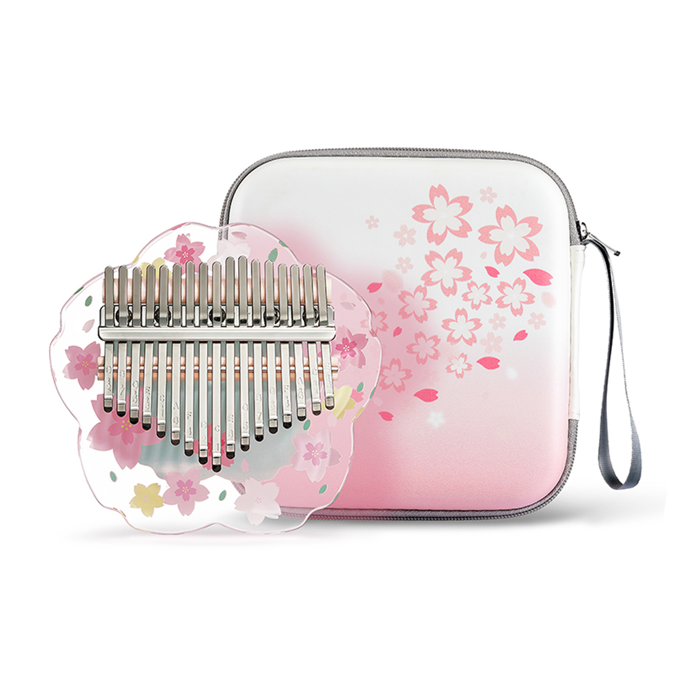 Musical Instrument Piano - Hluru Kalimba 21 Toetsen Met Koffer