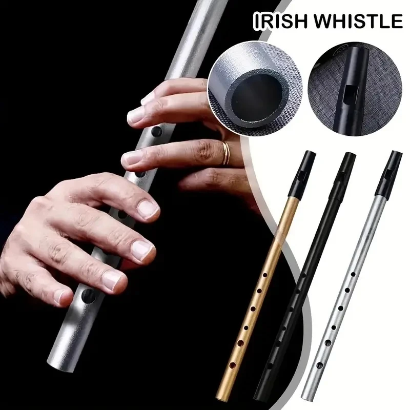 Tin Whistle Flute - Miwayer Authentieke Ierse Fluit Fluit C/D