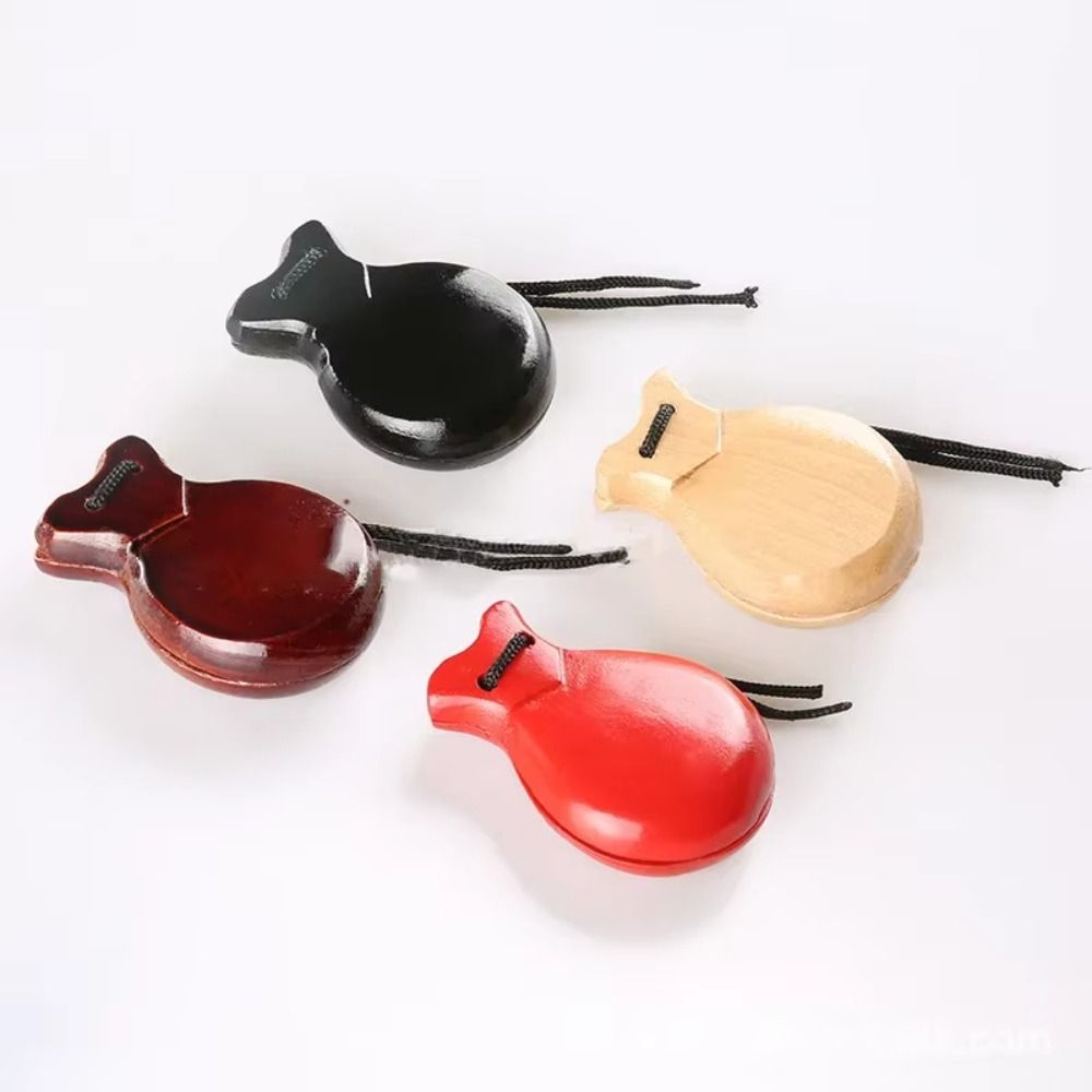 Castanet Flamenco - Houten Spaanse castagnetten Traditionele handklepel Flamencodanscastagnetten