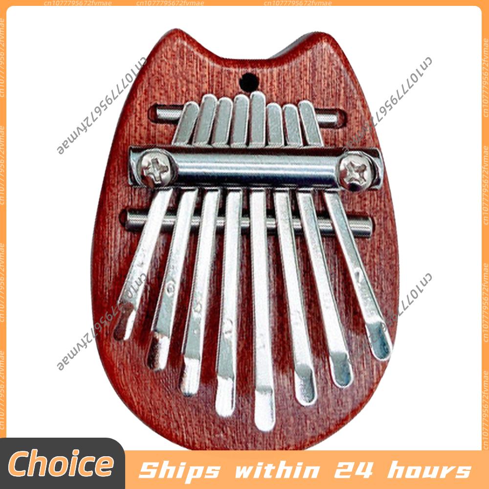 Musical Instrument Piano - 8 toetsen Mini Kalimba Houten duimpiano