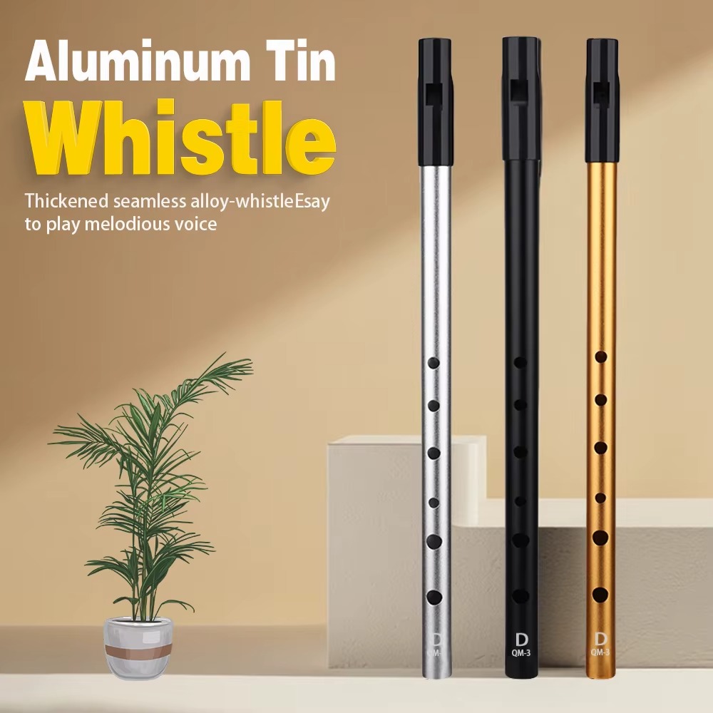 Tin Whistle Flute - 6 Gaten C/D Sleutel Ierse Fluit