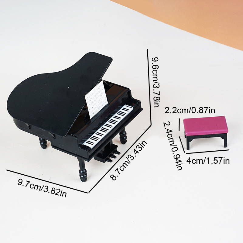 1:12 Dollhouse Miniatuur Piano - Musical Instrument Piano recensie en prijs