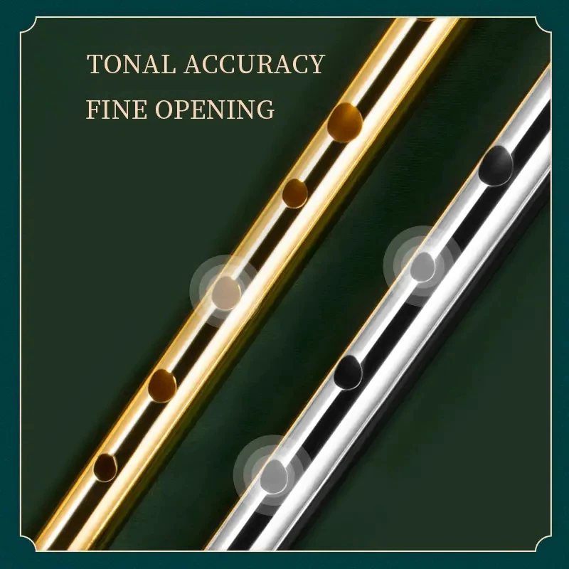 Authentieke Ierse fluit C/D-to - Tin Whistle Flute recensie en prijs