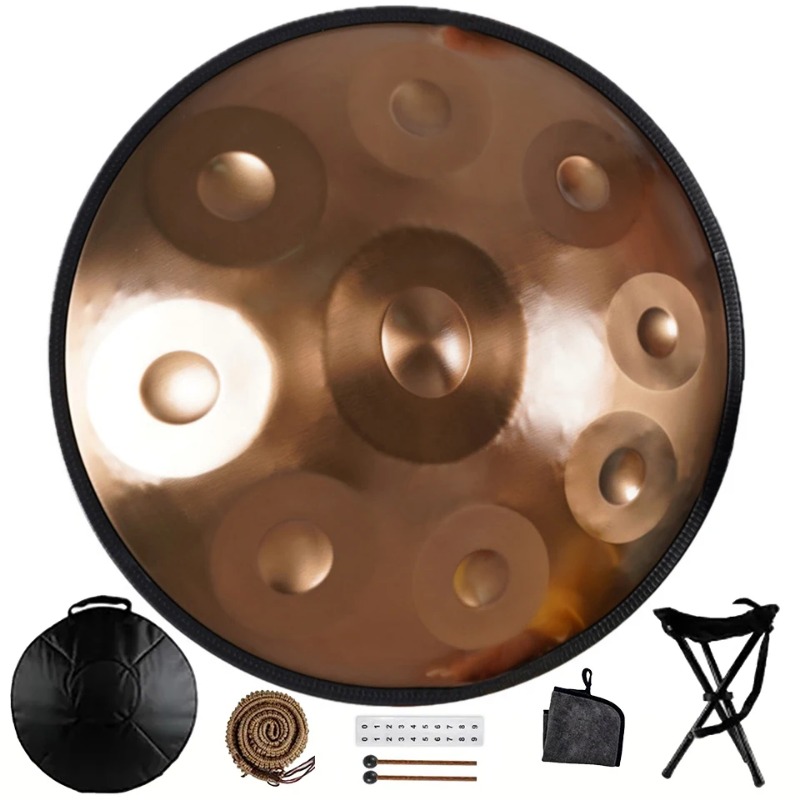 440/432Hz Handpan Drum, 9/10/1 - Musical Instrument Morocco recensie en prijs