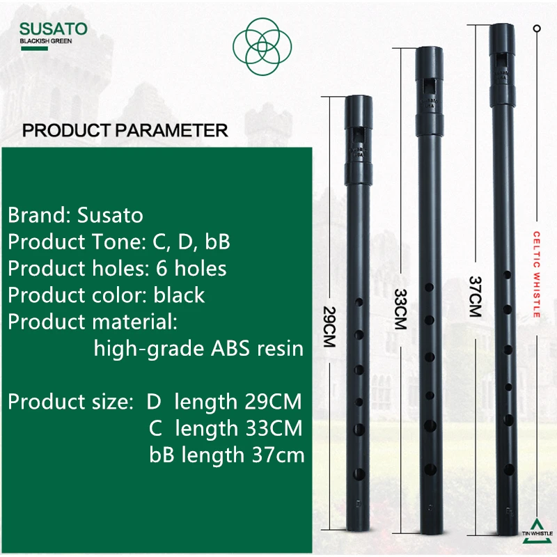 Susato 1 Stuks Kleine Boring 6 - Tin Whistle Flute recensie en prijs