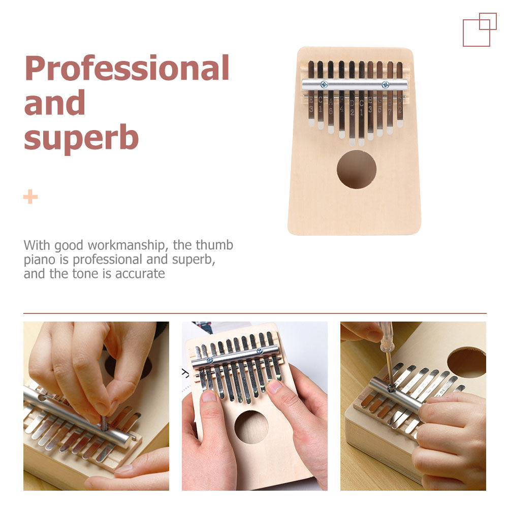 1Set Duimpiano 10-toons Draagb - Musical Instrument Piano recensie en prijs