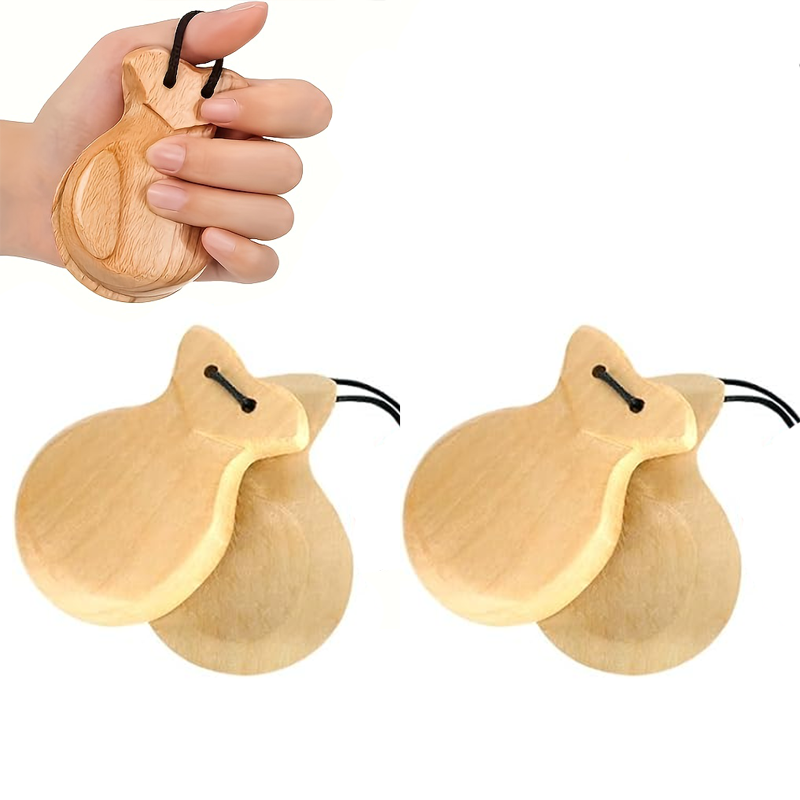 2-pack Spaanse castagnetten Fl - Castanet Flamenco recensie en prijs