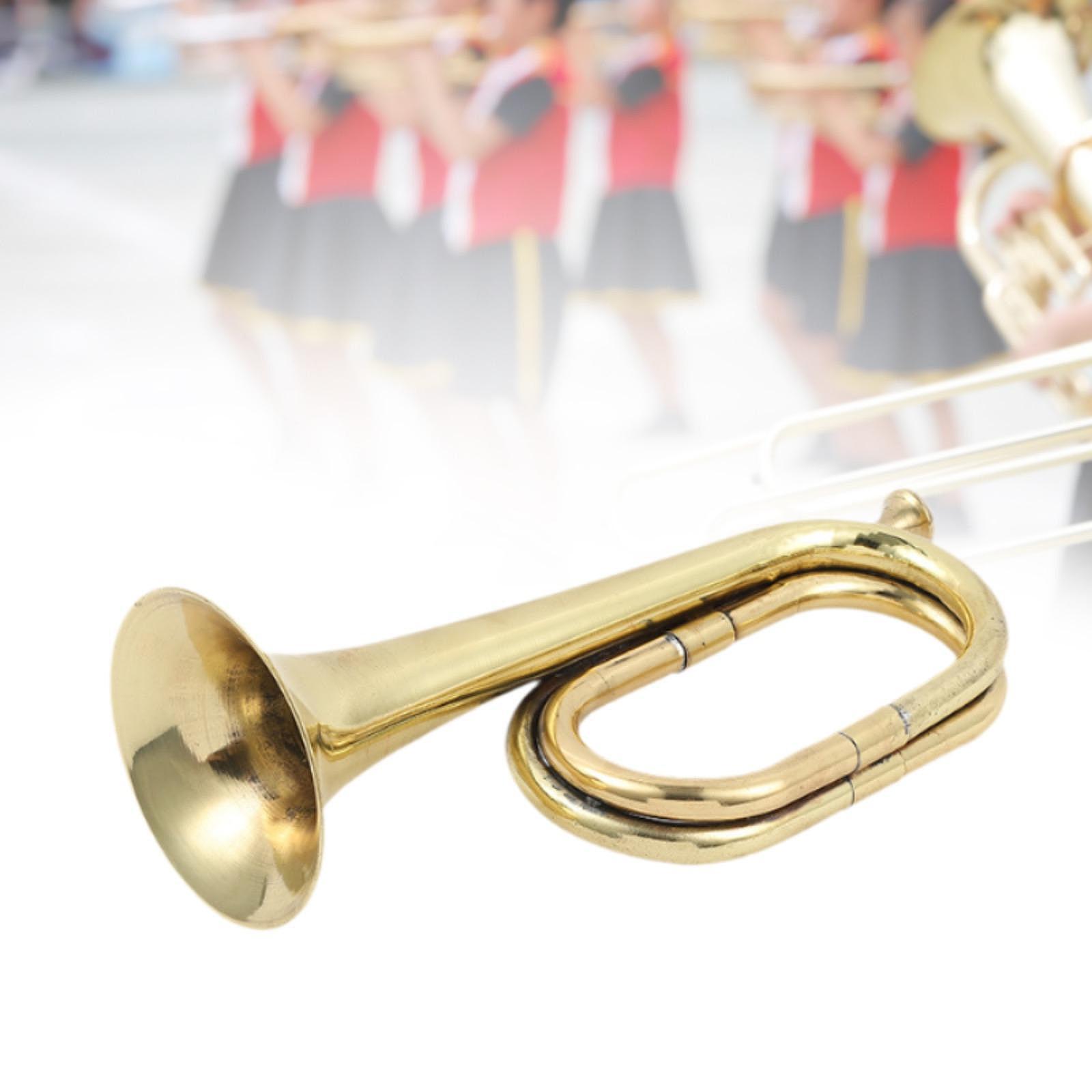 Messing Bugel Trompet Prop Muz - Musical Instrument Bugle recensie en prijs