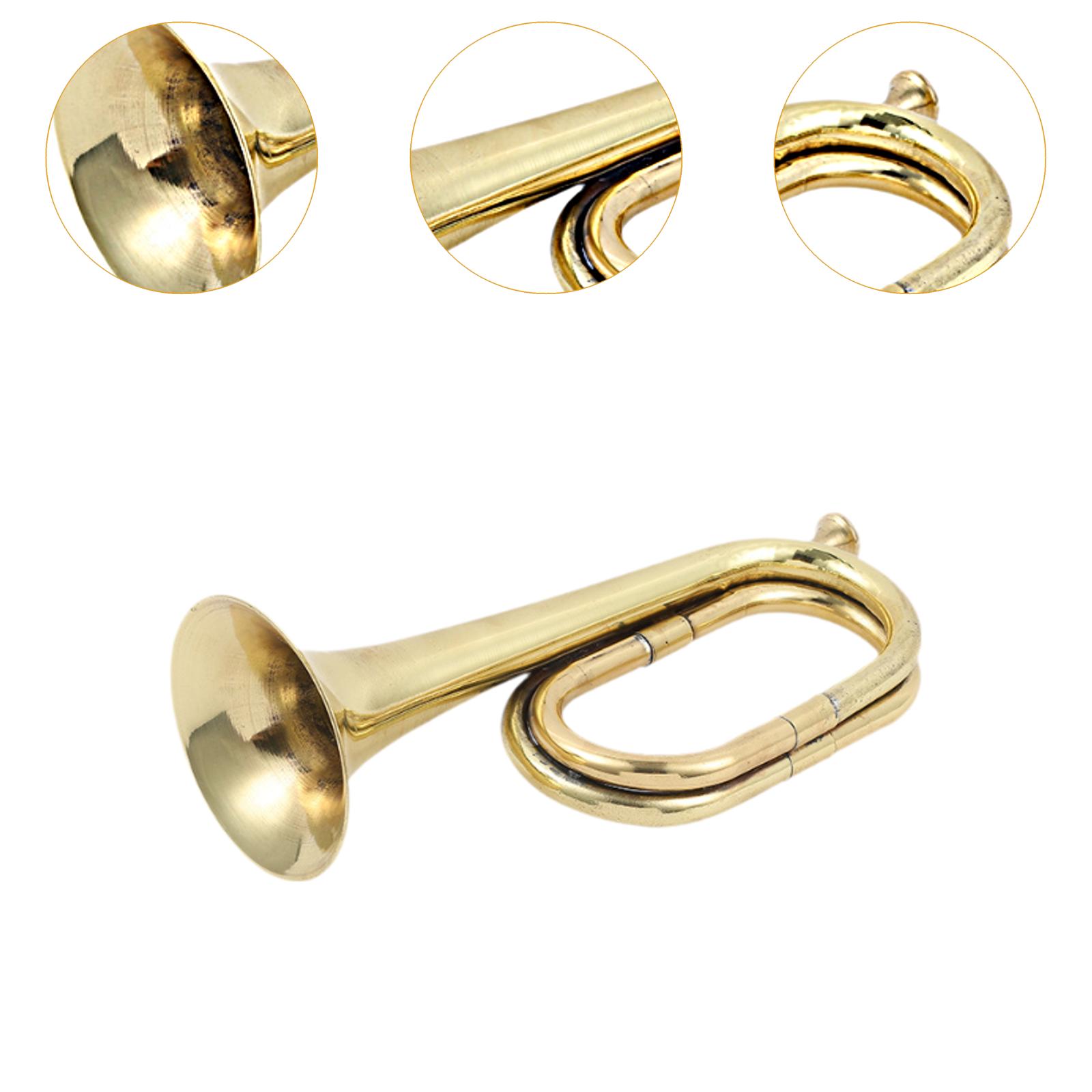 Messing Bugel Trompet Prop Muz - Musical Instrument Bugle recensie en prijs