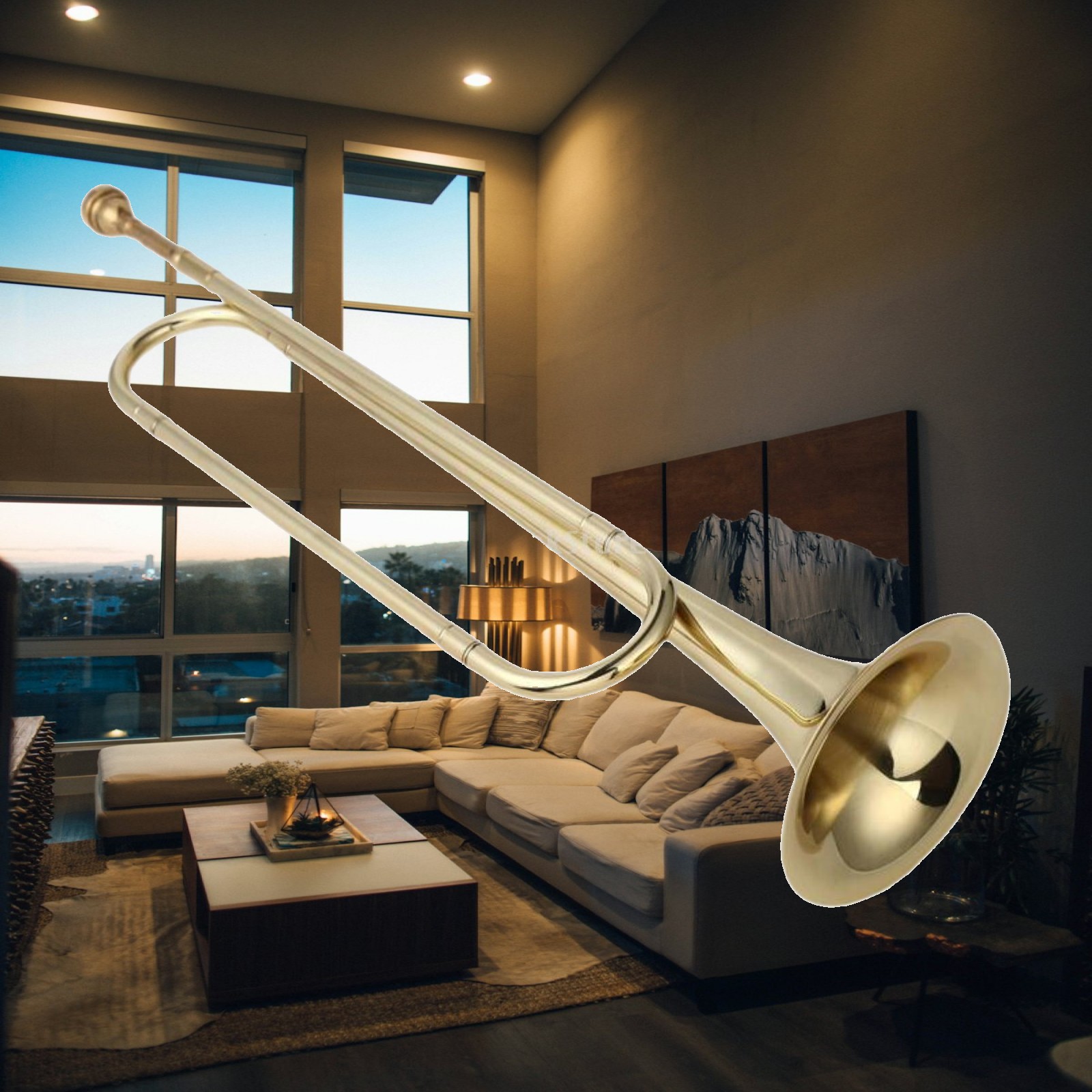 B-flat bugel, jonge team-bugel - Musical Instrument Bugle recensie en prijs