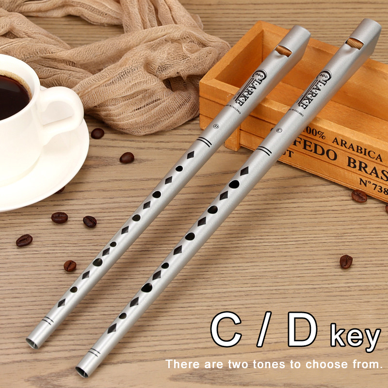 Traditionele Clarke Fluit Zilv - Tin Whistle Flute recensie en prijs