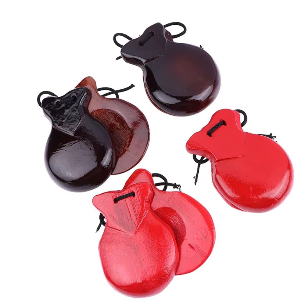Orff Percussie Houten Kastanie - Castanet Flamenco recensie en prijs