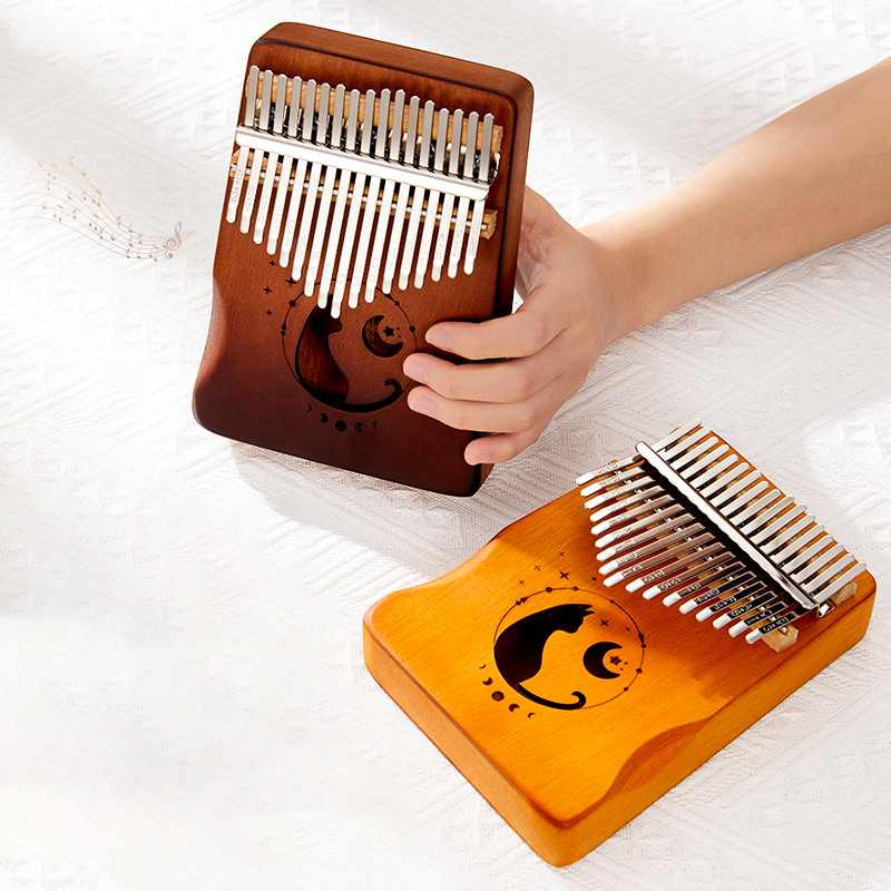 17-toetsen Kalimba kleurverloo - Musical Instrument Piano recensie en prijs