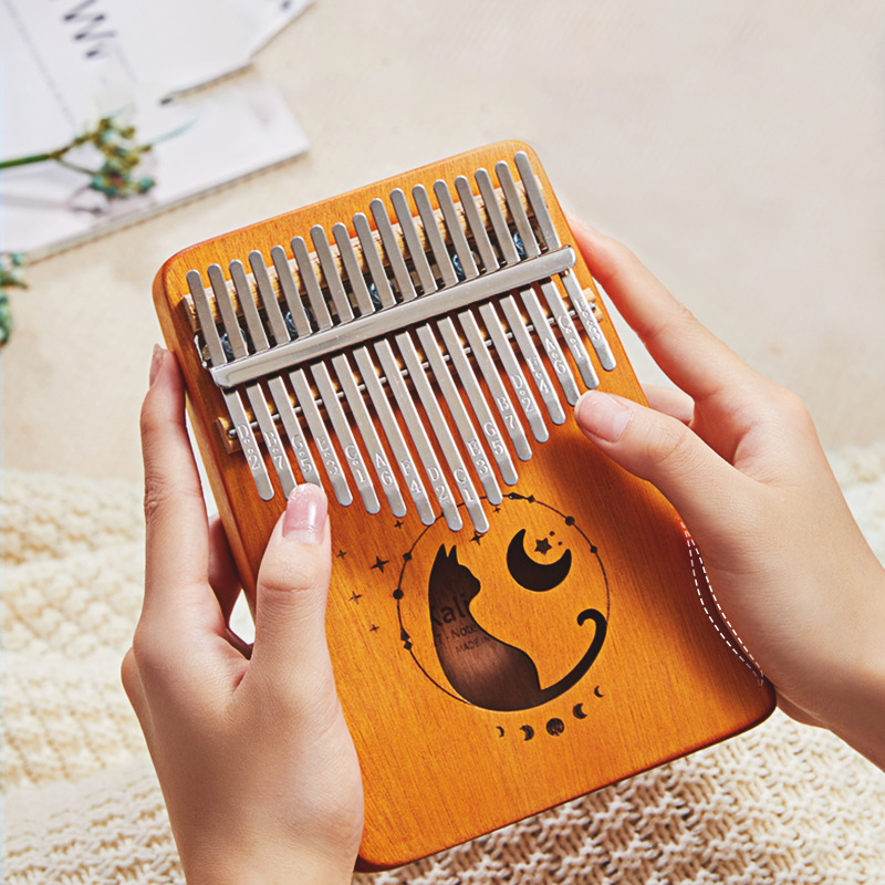 17-toetsen Kalimba kleurverloo - Musical Instrument Piano recensie en prijs