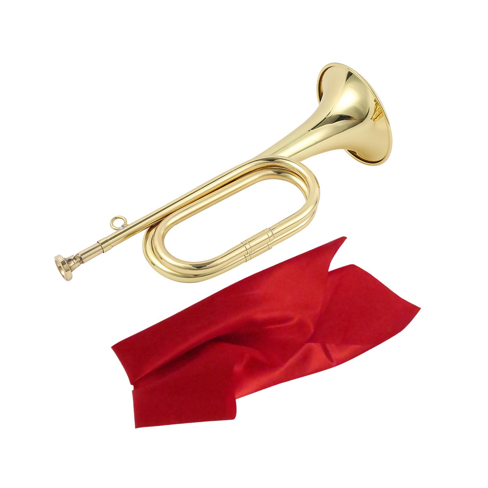 Mini koperen instrument trompe - Musical Instrument Bugle recensie en prijs