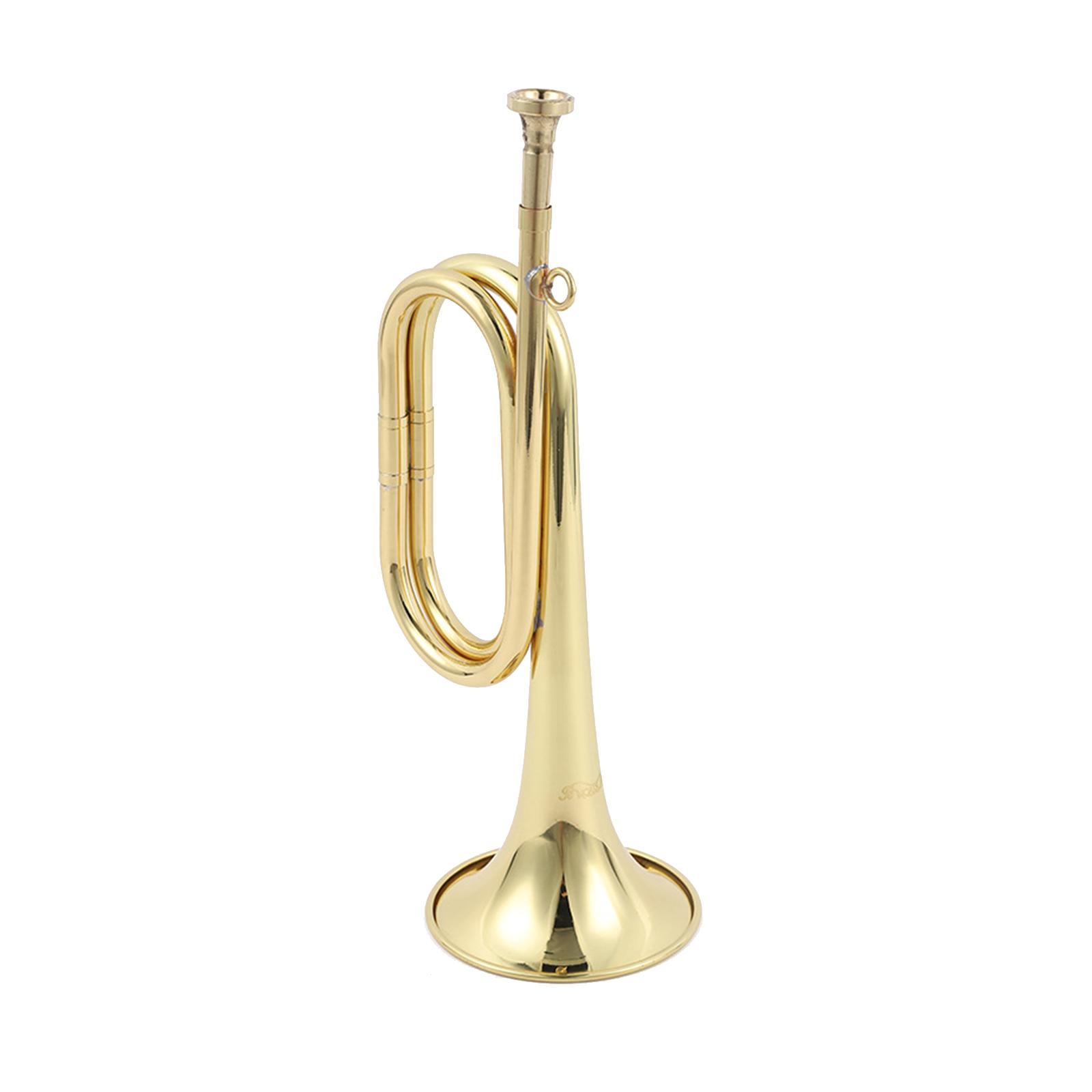 Mini koperen instrument trompe - Musical Instrument Bugle recensie en prijs