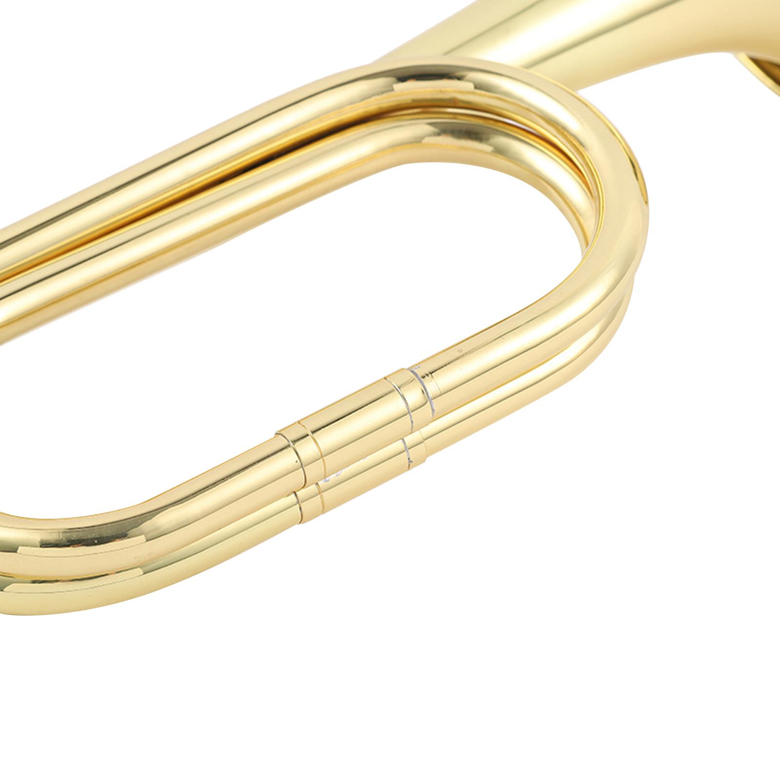 Mini koperen instrument trompe - Musical Instrument Bugle recensie en prijs