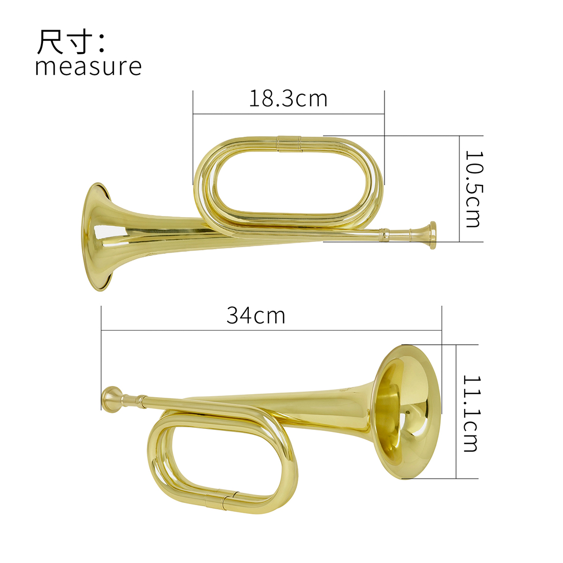 M Mbat Bugel Roep Trompet Kope - Musical Instrument Bugle recensie en prijs